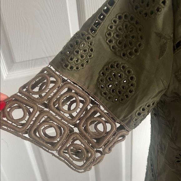 Sea New York Olive Green Mini Dress size 0 - Picture 5 of 16